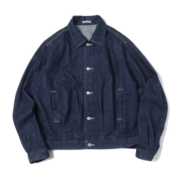 AURAREE23SS  SELVEGE LIGHT DENIM BLOUSON