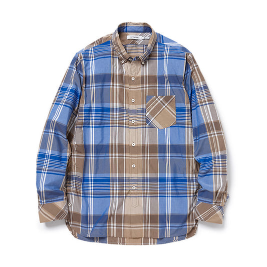 DWELLER B.D SHIRT R/P MADRAS PLAID