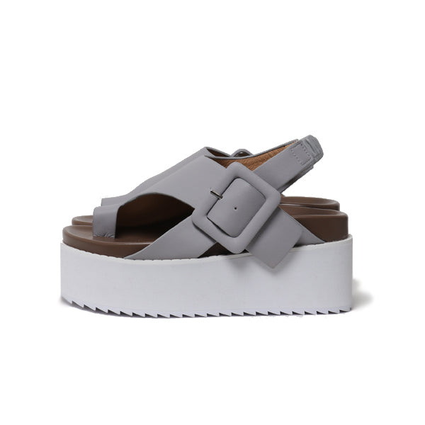 PLATFORM LEATHER SANDALS