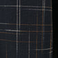 SLUB RAYON AND COTTON WIDE LEG TROUSERS