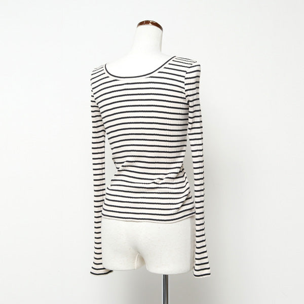 subin giza cotton rib pullover