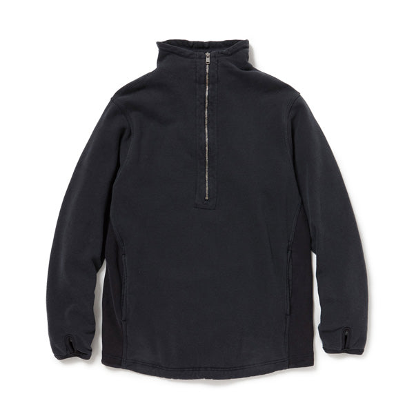 CYCLIST HALF ZIP COTTON SWEAT