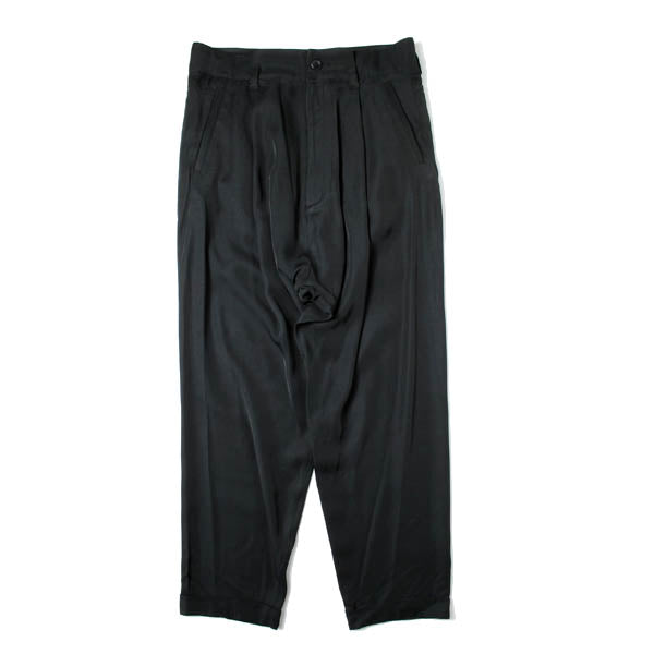 RAYON TUCK PANTS