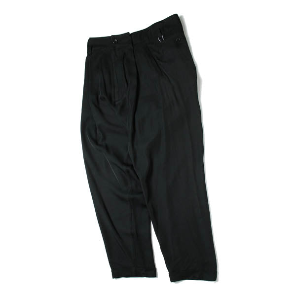 RAYON TUCK PANTS