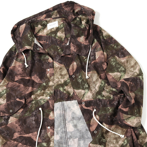 cotton ripstop camouflage modscoat