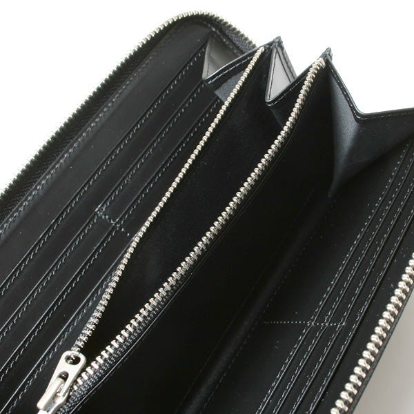 reflect leather purse