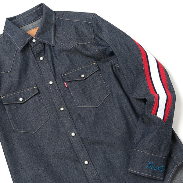 RIB SAWTOOTH WEATERN SHIRT