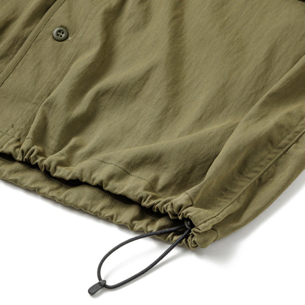 Millitary Drawstring Stretch Shirt