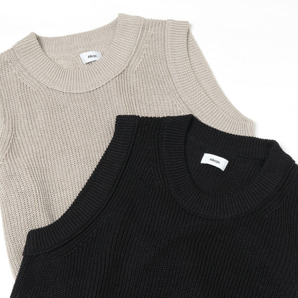 Linen Rib Knit Vest