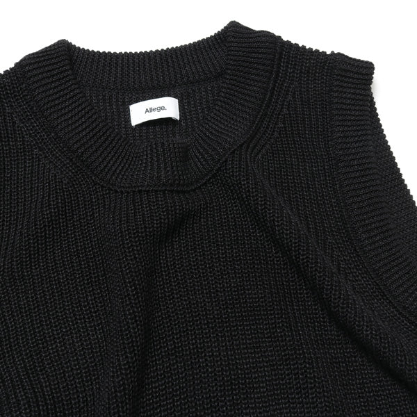 Linen Rib Knit Vest