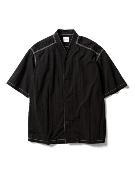 NYLON WA-NECK H/S SHIRT