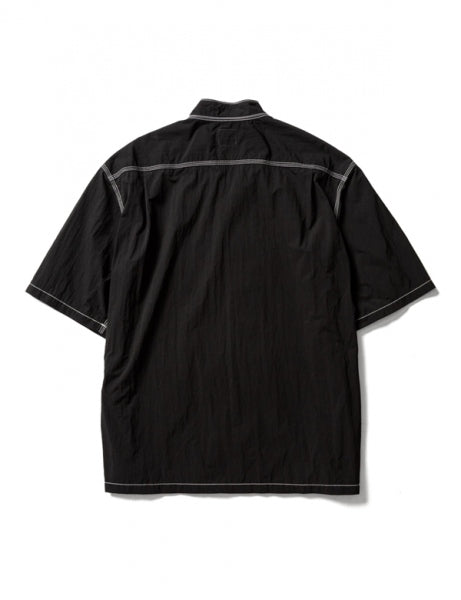 NYLON WA-NECK H/S SHIRT