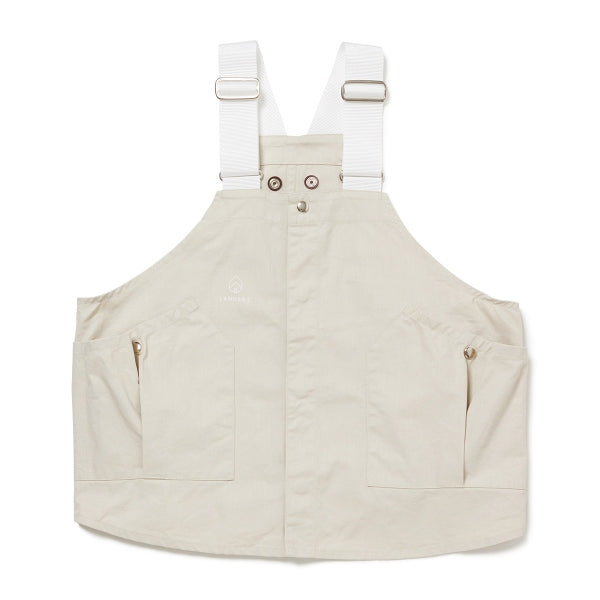 COTTON TWILL VEST by LAND & B.C.