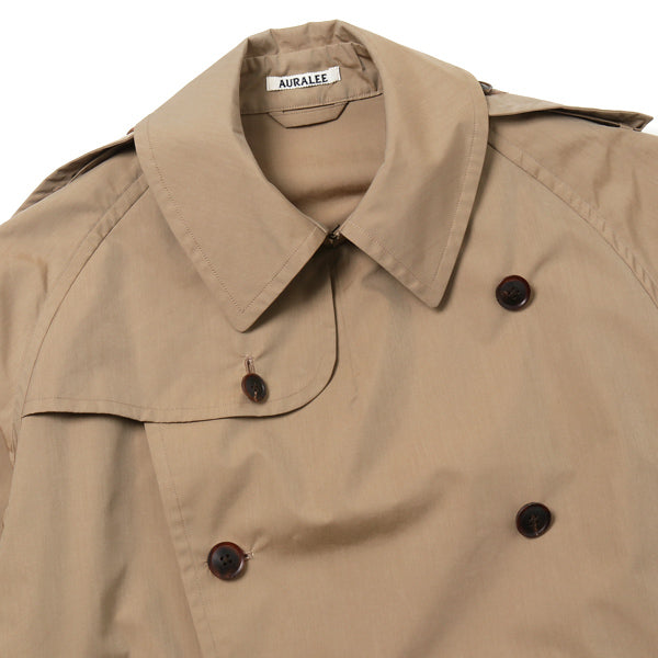 FINX POLYESTER BIG TRENCH COAT