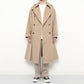 FINX POLYESTER BIG TRENCH COAT