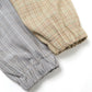 HARD TWIST WOOL DOUBLE FACE CHECK BLOUZON