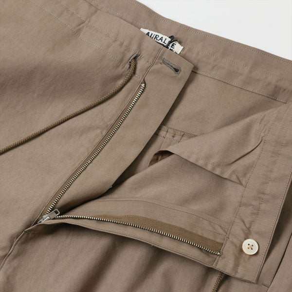 WASHED FINX TWILL EASY WIDE PANTS