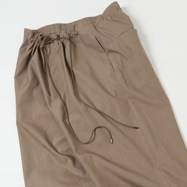 WASHED FINX TWILL EASY WIDE PANTS