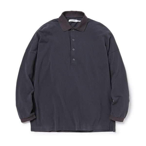 CLERK POLO L/S TEE COTTON PIQUE