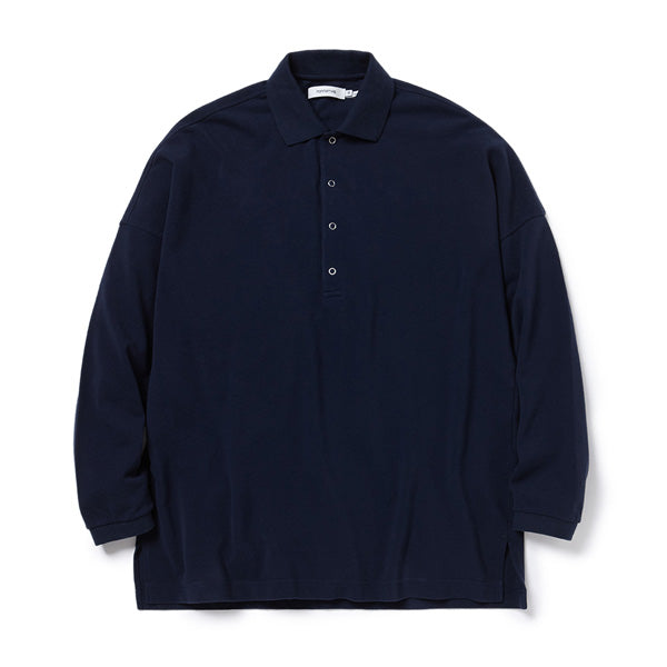 CLERK POLO L/S TEE COTTON PIQUE