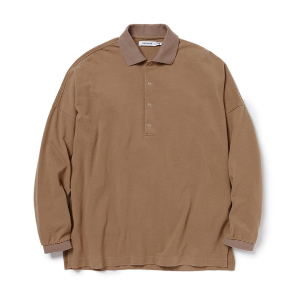 CLERK POLO L/S TEE COTTON PIQUE