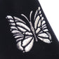 Papillon Emb. Mule - R/Cu Velvet