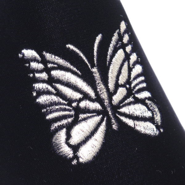 Papillon Emb. Mule - R/Cu Velvet