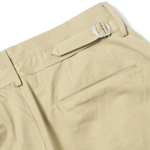 WASHED FINX LIGHT CHINO WIDE SHORTS