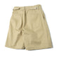 WASHED FINX LIGHT CHINO WIDE SHORTS