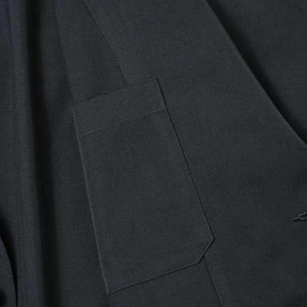 DRAPE JACKET(WOOL GABARDINE)