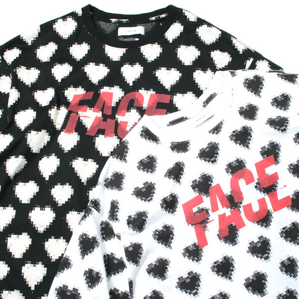 FACE HEART BIG TEE