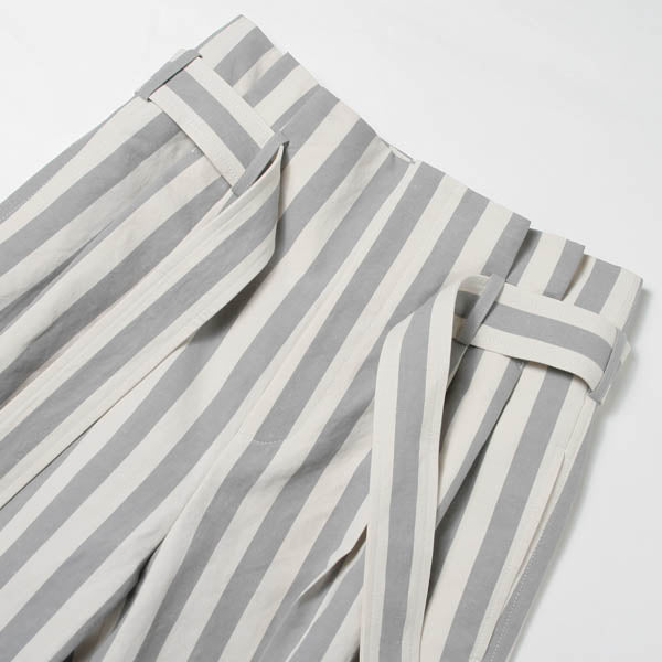 cotton linen paper bag waist pants