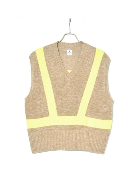 SAFETY LINEN KNIT VEST