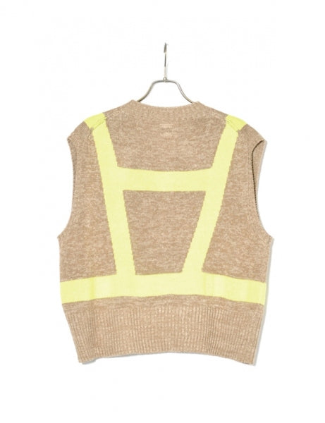 SAFETY LINEN KNIT VEST