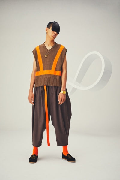 SAFETY LINEN KNIT VEST