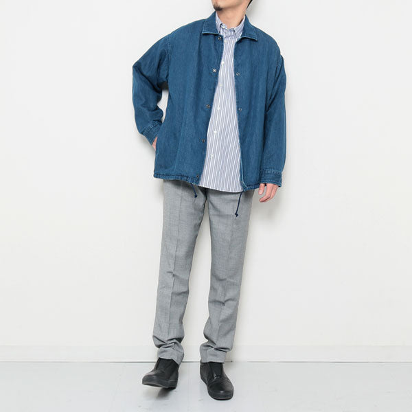 COACH SHIRT COTTON LINEN DENIM