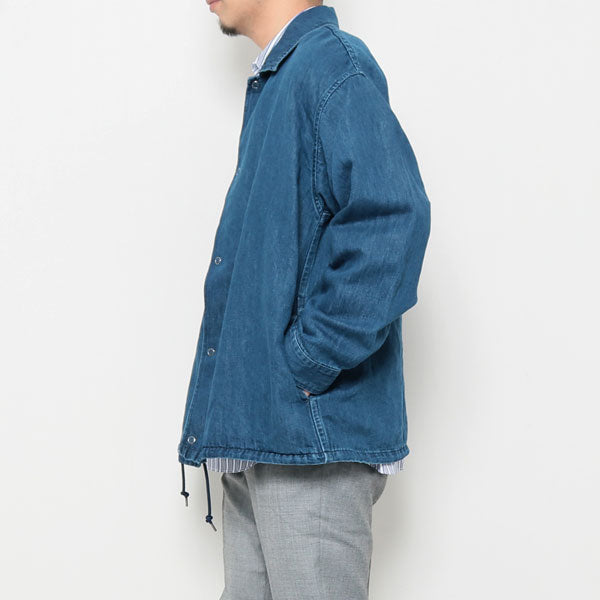 COACH SHIRT COTTON LINEN DENIM