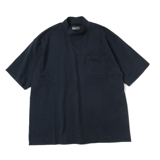 HEAVY WEIGHT S/S MOCK NECK T-SHIRT