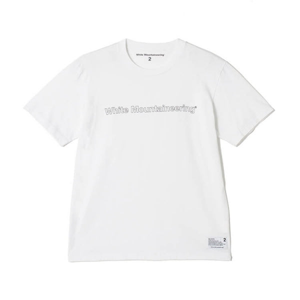 PRINTED T-SHIRT WHITE MOUNTAINEERING