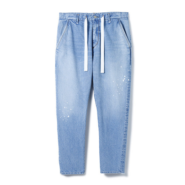 Easy Denim Pants - Damaged Easy Fit Tapered