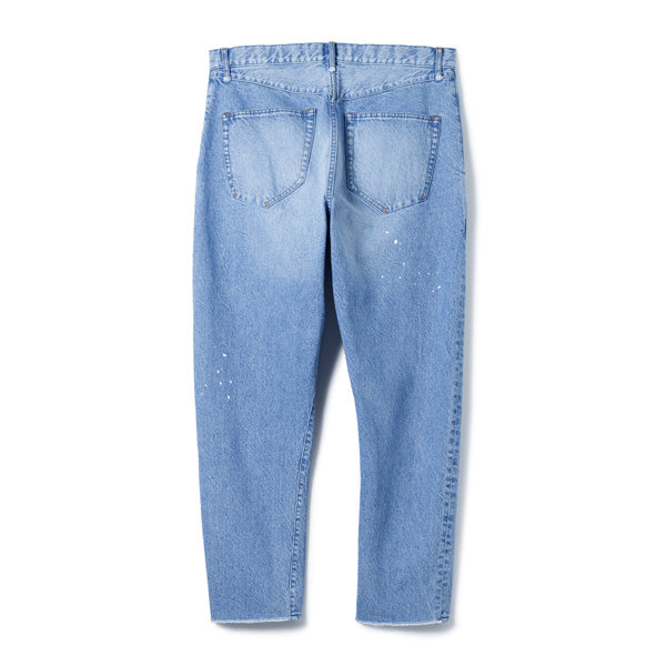 Easy Denim Pants - Damaged Easy Fit Tapered