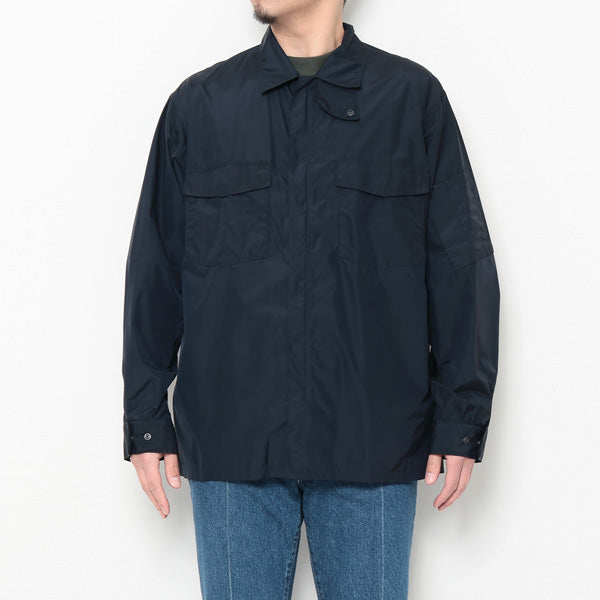 LIGHT NYLON ZIP SHIRT (A20SS01NL) | AURALEE / Shirt (MEN 