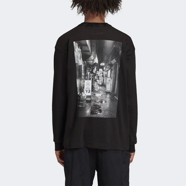 Y-3 Alleyway Graphic Long-Sleeve Top