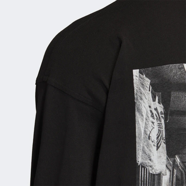 Y-3 Alleyway Graphic Long-Sleeve Top