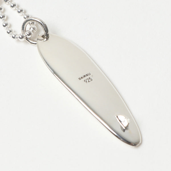 Surfboard Silver Neckrace