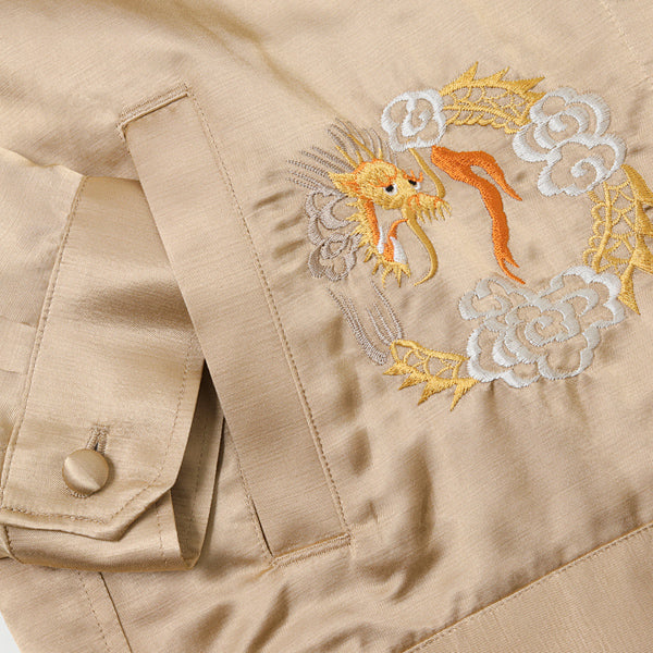 Dragon Embroidery Souvenir Jacket