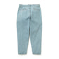 Ice Wash Denim Pants - Easy Fit Tapered