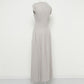 high gauge suvinpima shirring dress
