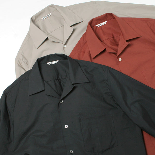 SELVEDGE WEATHER CLOTH HALF SLEEVED SHIRTS