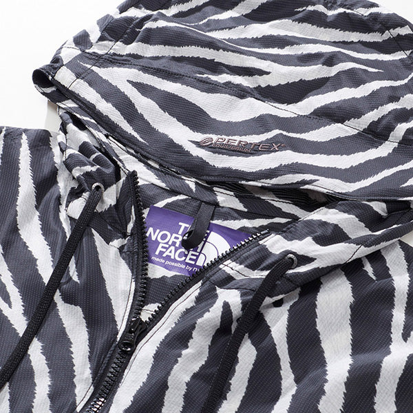 PERTEX Zebra Print Mountain Wind Parka